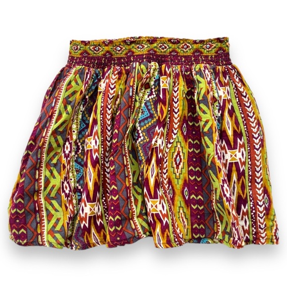 I Love H 81 Dresses & Skirts - I Love H 81 Tribal Printed Skirt With 2 Side Packets